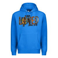 True Royal so loved jhon 3.16 Premium Hoodie - SublimationCraftShop