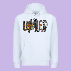 So Loved Jhon 3.16 Premium Hoodie Designed By Sublimationcraftshop