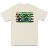 Bone Floral Mama Tried Premium Tee - Jasminsmagicworld