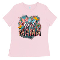 Girl Mama Butterfly Mother's Day Ladies Tee | Teevron