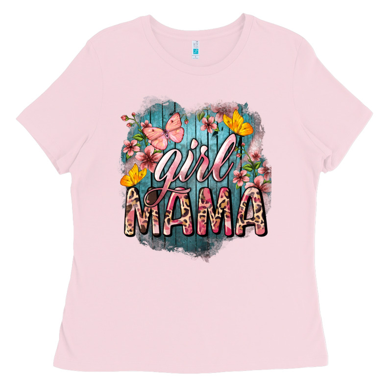Girl Mama Butterfly Mother's Day Ladies Tee by HowdyJamesFarm | Teevron