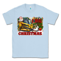 Dusty Blue i dig christmas Classic Tee - CowGirlArtShop