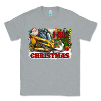 Heather Grey i dig christmas Classic Tee - CowGirlArtShop