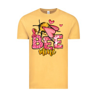 Vintage Mustard Bee Mine Valentines Day Vintage Tee - OliviaCreatesArt