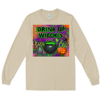Mushroom drink up witches tumbler Long Sleeve Tee - BundleAndBundleShop