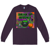 Plum drink up witches tumbler Long Sleeve Tee - BundleAndBundleShop