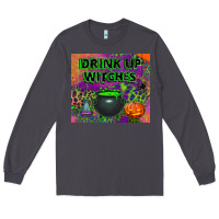 Smoke drink up witches tumbler Long Sleeve Tee - BundleAndBundleShop