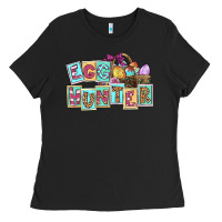 Egg Hunter Easter Day Ladies Tee | Teevron