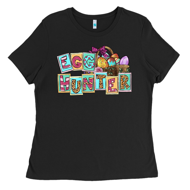Egg Hunter Easter Day Ladies Tee by CowGirlArtShop | Teevron