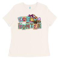 Bone Egg hunter Easter Day Ladies Tee - CowGirlArtShop