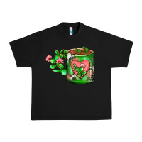 Black Cactus Coffee cup Urban Heavy Tee - FaDigitalArtStudio