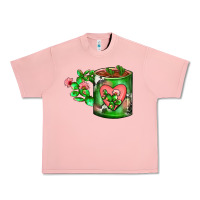 Salmon Cactus Coffee cup Urban Heavy Tee - FaDigitalArtStudio