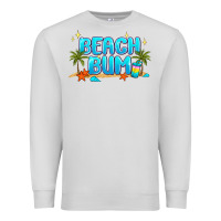 Dove Grey beach bum Premium Sweatshirt - JahusDesignShop