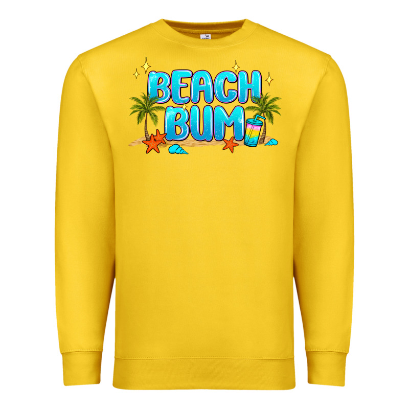 Beach Bum Premium Sweatshirt by JahusDesignShop | Teevron