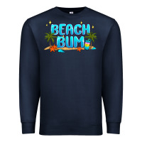 Navy beach bum Premium Sweatshirt - JahusDesignShop