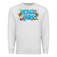 Oatmeal Heather beach bum Premium Sweatshirt - JahusDesignShop