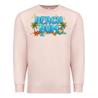 Pale Pink beach bum Premium Sweatshirt - JahusDesignShop