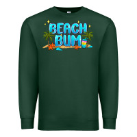 Sports Green beach bum Premium Sweatshirt - JahusDesignShop