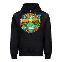 Black sunshine & lakewater Urban Hoodie - JahusDesignShop