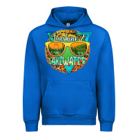 Cobalt sunshine & lakewater Urban Hoodie - JahusDesignShop