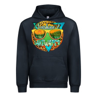 Navy sunshine & lakewater Urban Hoodie - JahusDesignShop