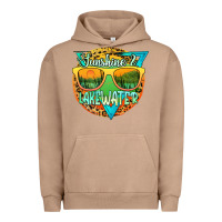 Pigment Burro sunshine & lakewater Urban Hoodie - JahusDesignShop