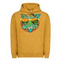 Pigment Peanut Butter sunshine & lakewater Urban Hoodie - JahusDesignShop