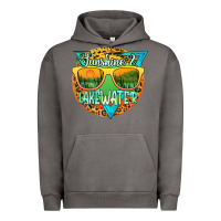 Pigment Tornado sunshine & lakewater Urban Hoodie - JahusDesignShop