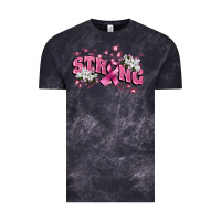 Cloud Black Strong Cancer Awareness Vintage Tee - FaDigitalArtStudio