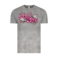 Cloud Rock Strong Cancer Awareness Vintage Tee - FaDigitalArtStudio