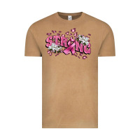 Vintage Camel Strong Cancer Awareness Vintage Tee - FaDigitalArtStudio