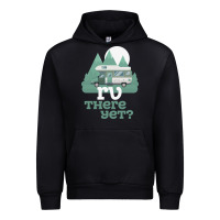 Black funny camping tee there yet camper rv car Urban Hoodie - baoMotion