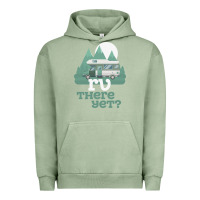 Pigment Oil Green funny camping tee there yet camper rv car Urban Hoodie - baoMotion