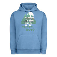 Pigment Pebble Blue funny camping tee there yet camper rv car Urban Hoodie - baoMotion