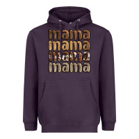 Plum faux sequins mama Heavyweight Hoodie - JahusDesignShop