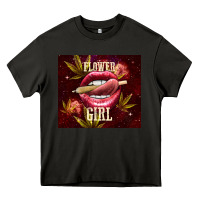 Asphalt flower girl Heavy Core Tee - TumblerDesignByShophia