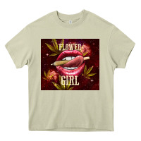 Mossy flower girl Heavy Core Tee - TumblerDesignByShophia