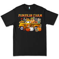 Black pumpkin farm Premium Tee - CowGirlArtShop