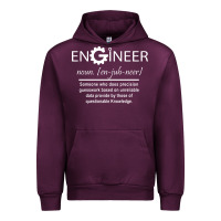 Mauve Wine #engineer   #noun Urban Hoodie - baoMotion