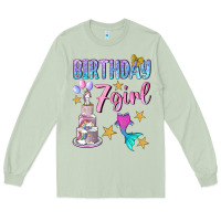 Matcha birthday girl 7 Long Sleeve Tee - BundleAndBundleShop