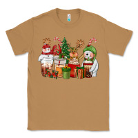 Toasted Coconut christmas polar bear reindeer and snowman coffee c Classic Tee - CowGirlArtShop