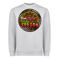 Heather Grey race coasters Heavyweight Sweatshirt - AdoDesignShop
