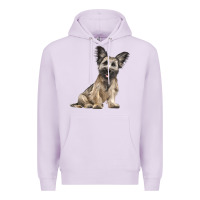 Lilac Skye Terrier Dog Illustrations Premium Hoodie - LillyAllenDesigns