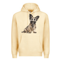 Pina Colada Skye Terrier Dog Illustrations Premium Hoodie - LillyAllenDesigns