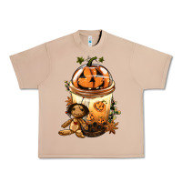 Burro Halloween Jack O Lantern Bobba Cup Urban Heavy Tee - FaDigitalArtStudio