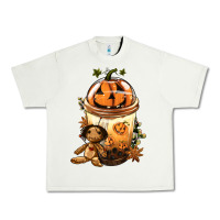 Pistachio Halloween Jack O Lantern Bobba Cup Urban Heavy Tee - FaDigitalArtStudio