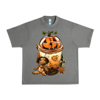 Tornado Halloween Jack O Lantern Bobba Cup Urban Heavy Tee - FaDigitalArtStudio
