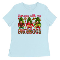 Baby Blue Hanging with my gnomigos Mexico Ladies Tee - HowdyJamesFarm