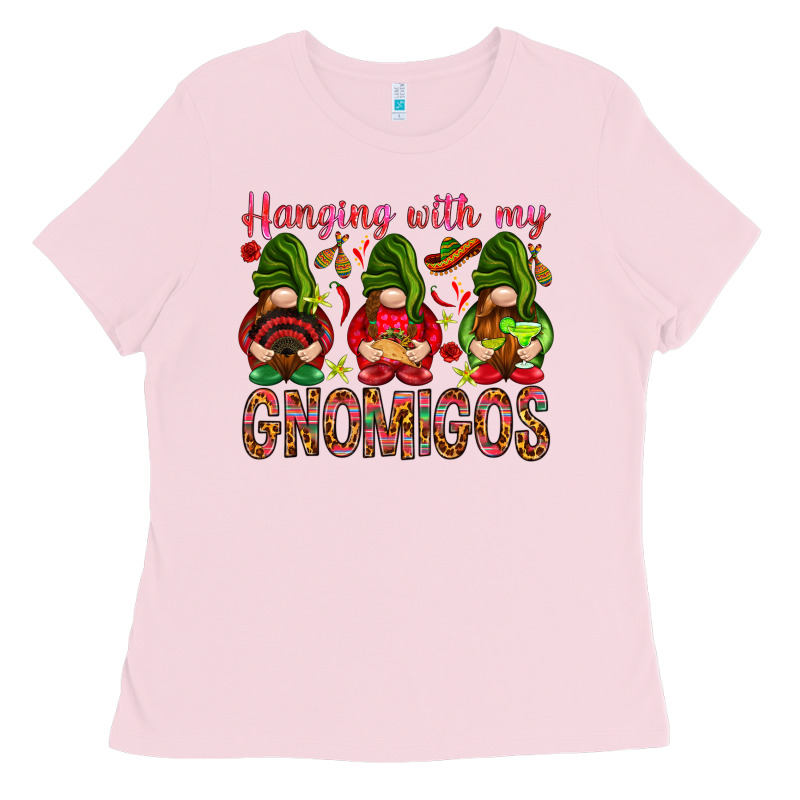 Hanging With My Gnomigos Mexico Ladies Tee by HowdyJamesFarm | Teevron