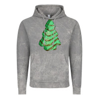 Cloud Rock green christmas cake Vintage Hoodie - FaDigitalArtStudio